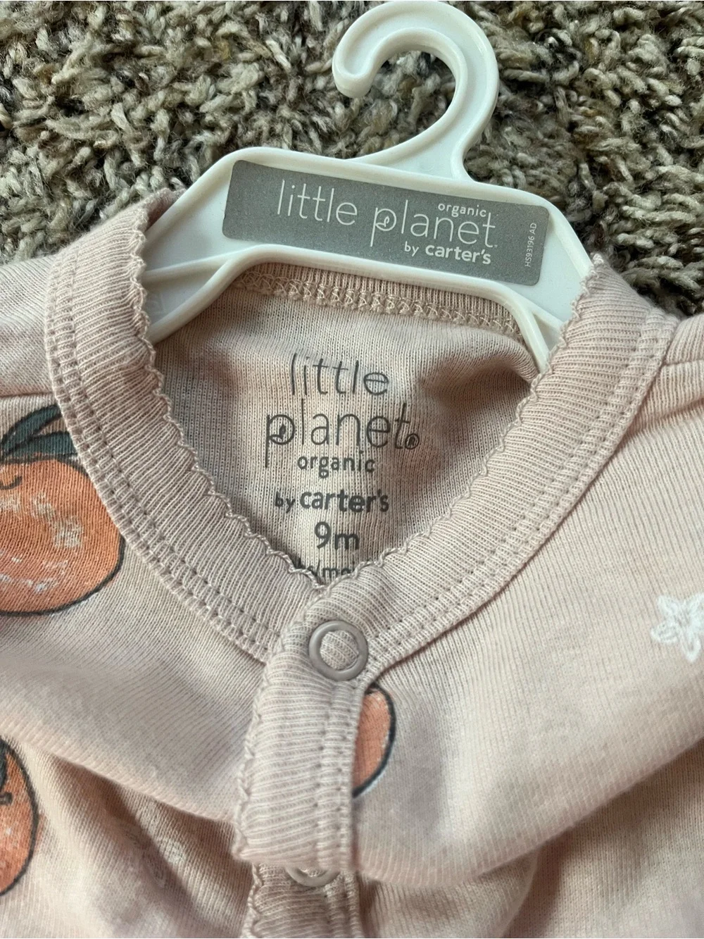 Little Planet by Carters NWT peach sleeper
